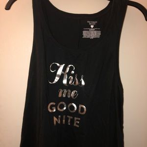 Victoria’s Secret “kiss me Goodnight” tank